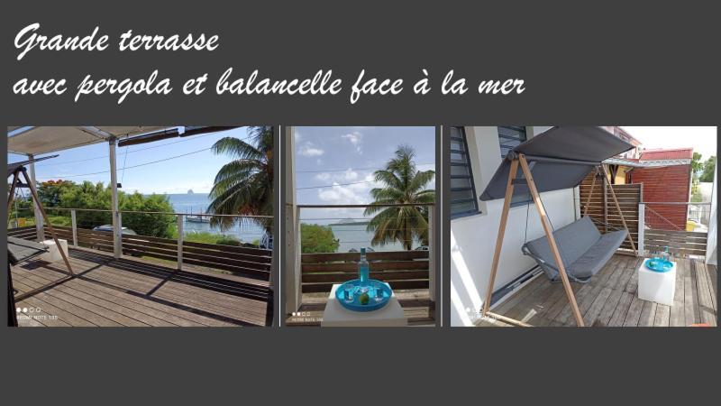 T2 Les pieds dans l'eau face à la mer des caraïbes Sainte Luce - Trois Rivières Exterior foto